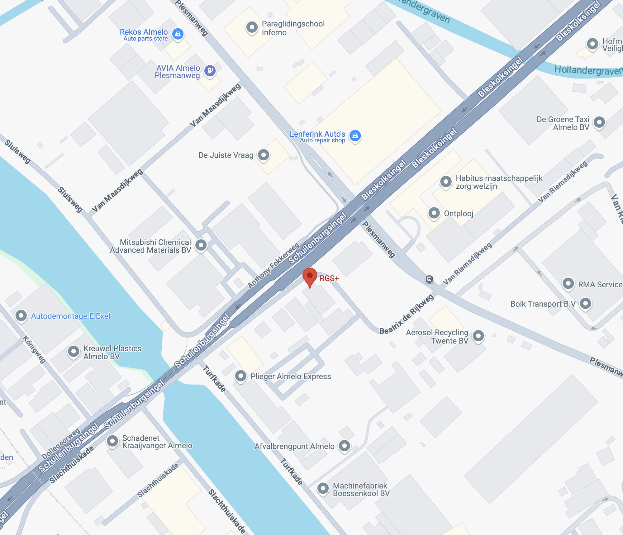 locatie RGS+